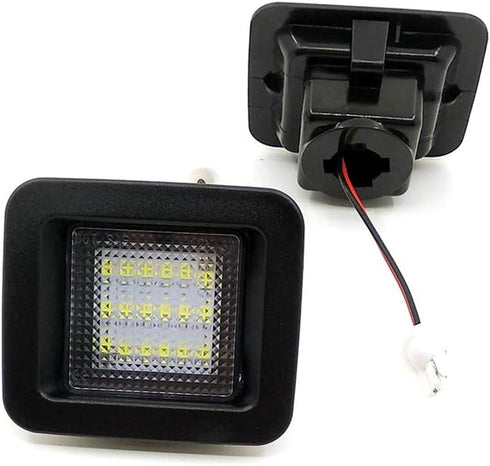 Xinctai 2PCS LED License Plate Light Lamp for 2015 2016 2017 2018 2019 2020 2021 Ford F150, 2017- up Ford Raptor Trucks, Clear Lens, Super White 6...