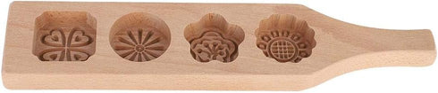 Mid-Autumn Festival Mooncake Wood Pastry Making Bean Cake Ice Skin Baking Tools...