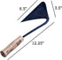 Homi YoungJu DaeJangGan Handmade Korean Hand Plow Garden Tool Weeding and Farming Weed Hoe/Homi/Ho-Mi Master Blacksmith With Working Gloves and Ar...