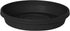 Bloem Terra Pot Round Drain Saucer: 14" - Black - Matte Finish, Durable Resin, Ribbed Bottom, for Indoor and Outdoor Use, Gardening, Planter Not I...