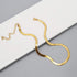 CLASSYZINT Gold Flat Chain Necklaces for Women Stainless Steel Snake Chain Cute Chokers Collar Minimalist Jewelry Simple Gift…...