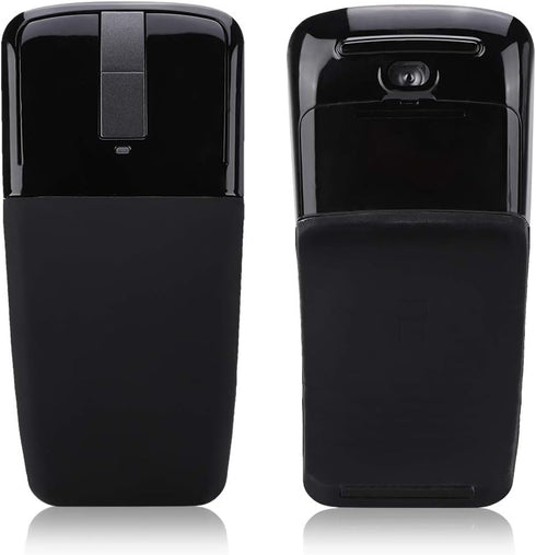 Mouse, Travel Mouse, Wireless Mouse Touch Thin Portable Folding Optical Mouse Receiver Computer Mouse Mouse...