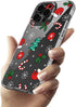 Christmas Case for iPhone 14 Pro Max 6.7'', Cute Xmas Tree Snowman Elk Snowflake Reindeer Gift Santa Pattern Clear Thin Slim Soft Lightweight TPU ...