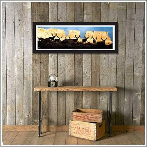 The Magnificent Seven Mule Deer Print by Robert King...