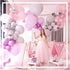 Balloon Decorating Tape Strip for Ballon Arch Garland Kit 2 Rolls 32.8 Feet, 400 Pcs Glue Dots Point Stickers for Wedding Birthday Party (Double H...