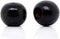 Round Wood Beads 10mm x 9mm Diameter with 3mm Hole, Black, 600...