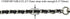 HAHIYO Mini Purse Chain Strap Slim Wide 8mm for LV Length 23.6 inches Extra Thick 4.5mm Black Leather Silver Hardware for Shoulder Cross Body Slin...