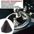 RASTP PU Leather Shift Boot Waterproof Shift Knob Dust Cove Universal for Manual/Auto with Red Stitching,Red...