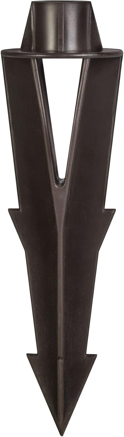 Hinkley 9-Inch Composite Ground Stake - 9” Ground Stakes Replacement for Outdoor Landscape Lighting - Corrosion Resistant, Bronze Finish, Plastic ...