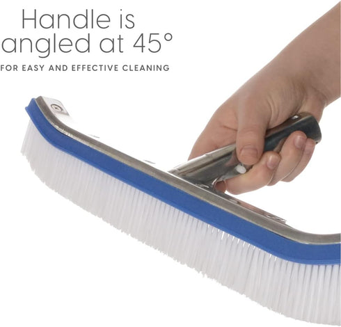 Milliard 17.5 inch Extra-Wide Nylon Pool Brush, Designed for Use with Vinyl Lined Pools...