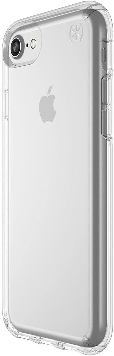 Speck Products Presidio Stay Clear iPhone SE (2022) Case| iPhone SE (2020)| iPhone 8| iPhone 7, Clear/Clear...