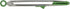 Tovolo Tip Top Tongs, Easy-Grip Kitchen Tongs for Cooking With Silicone Tips, Easy Locking Mechanism, Cooking Utensil With Resting Foot, Heat-Resi...