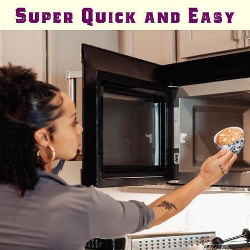 Sweet Logic Keto Dessert Mug Cake Mixes - Breakfast Variety Pack - Blueberry, Apple Cinnamon, Lemon Poppyseed, & Orange Almond - Low Sugar - Low C...