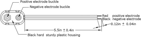 10 Pcs I TYPE 9 Volt Battery Clip And 10 Pcs T Type 9 Volt Battery Connector With Wires Leads...
