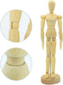 Artist Wooden Manikin Mannequin Sketching Lay Figure Drawing Model Aid Human Figure Artist Draw Painting Model Mannequin Jointed Doll for Art Draw...
