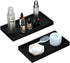 BBK Bathroom Vanity Tray 7.8 in - 2 Pack(Small) Silicone Bathroom Tray for Counter, Perfume Key Trinket Ring Tray, Decor Soap Dispenser Countertop...
