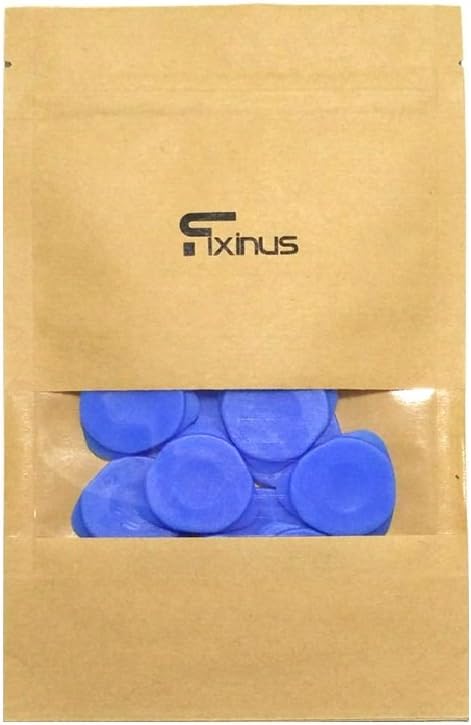 Fixinus 10 Pieces Universal Triangle Plastic Pry Opening Tool for iPhone Mobile Phone Laptop Table LCD Screen Case Disassembly Blue Guitar Picks...