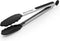 600? Heat Resistant Kitchen Tongs for Cooking with Silicone Tips,Maywe Tanso 12-Inch Stainless Steel Locking Cooking Tongs Food Tongs for BBQ,Cook...