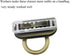 HAHIYO Flip Purse Closure Turn Locks Clip Clasp Easy Install with Online Instructions Picture for Wallet Briefcase Clutch Handbag 1.65 Inch Length...