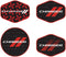 Dodge Screen Printed Charger Vinyl Sticker 4 Assorted Stickers - Ideal for Laptop Computer Bumper Car Truck Van SUV Window Wall Automotive Decal.....