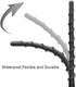 2 Pack 7 inch Spiral Antenna for Harley Davidson Motorcycles 1989-2025 Touring Electra Road Street Glide Trike Ultra Classic CVO, Rubber Antenna R...
