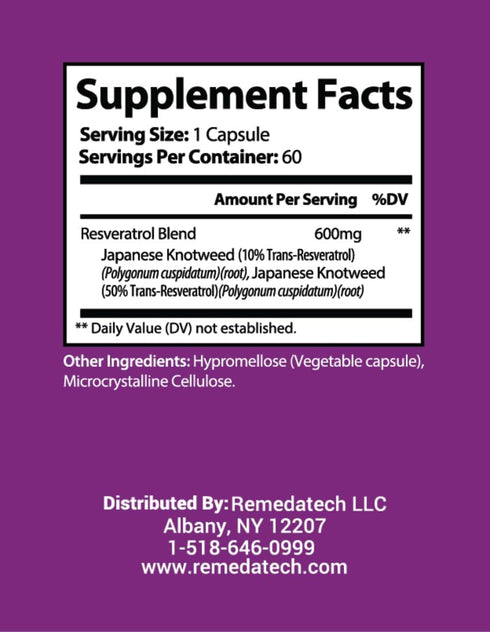 Antioxidant Support with Resveratrol, Potent Antioxidant, Heart Health Support, Immune Support, Promotes Brain Health, Joint Support, 60 Capsule...