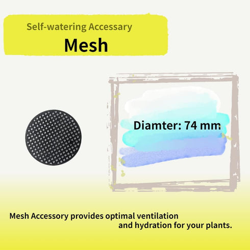 Nihow Self Watering Planter Accessory Set with Wick, Mesh - Enhance Your Plant's Growth and Health Easily...