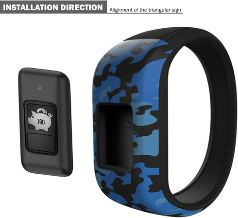 Replacement Bands Compatible with Garmin Vivofit jr/jr 2/3, Silicon Stretchy Watch Bands for Kids Boys Girls Small Large(No Tracker)-Small,3 Pack:...