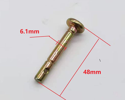 Gabasinover?10 Pcs,Replaces Part NO.738-04155 and 714-04040 Shear Pin and Cotter Pin fits for MTD, CUB & Troy-bilt adn Snow Blower...