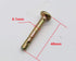 Gabasinover?10 Pcs,Replaces Part NO.738-04155 and 714-04040 Shear Pin and Cotter Pin fits for MTD, CUB & Troy-bilt adn Snow Blower...
