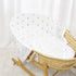 LAWKUL Cellular Blanket Baby 100% Cotton Knitted Soft Knit Crochet Blankets for Newborn Boy Girls Infants White 100x80cm...