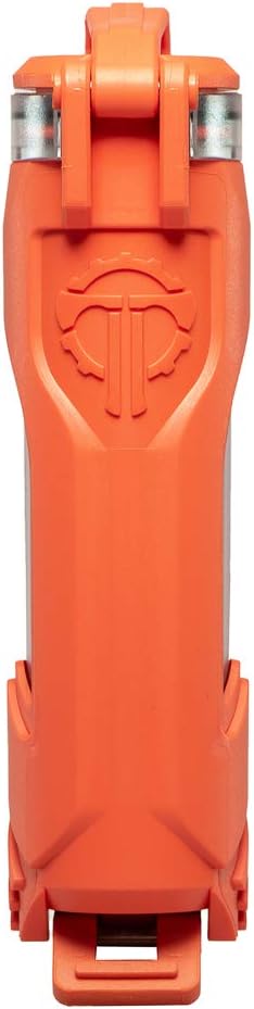 Thyrm CellVault-18 Rechargeable Battery Storage (Rescue Orange), Waterproof, for 18650, 18350, CR123 Flashlight Batteries, Made in USA...