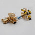 brandname SCRTB 4 Pcs Cute Bee Shaped Cabinet Knobs Cupboard Closet Drawer Wardrobe Door Dresser Insect Handle Home Yellow Decorative Hardware Fur...