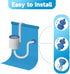 11238 Surface Skimmer Hose Adapter, Pool Vacuum Hose B Adapter Replacement for Intex above Ground Swimming Skimmer Wall Mount Attachment & 25016 P...