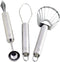 NewlineNY Stainless Steel Kitchen Tools: Fruit Helper 3 Pcs...