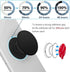 8pcs Clear Sticky Adhesive Pads for Socket Base Mount, 1.38 inches Round Double-Sided Replacement Tapes for Phone Collapsible Grip Stand Back Base...