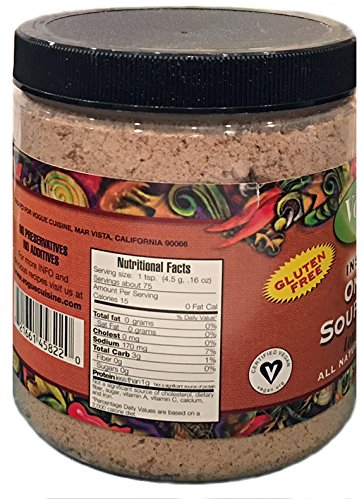 Vogue Cuisine Onion Soup & Seasoning Base 12oz - Low Sodium, Gluten Free, All Natural Ingredients...