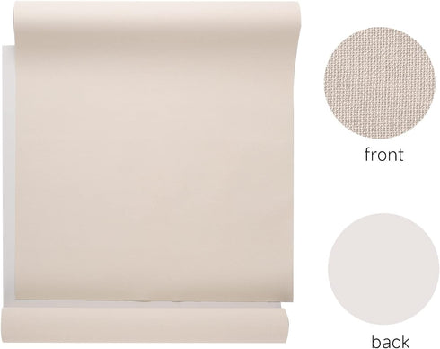 Wooqu Book Cloth, Fabric Surface and Paper Backed, Easy to Use, Strong, 17x29”, for Book Binding, Ivory...