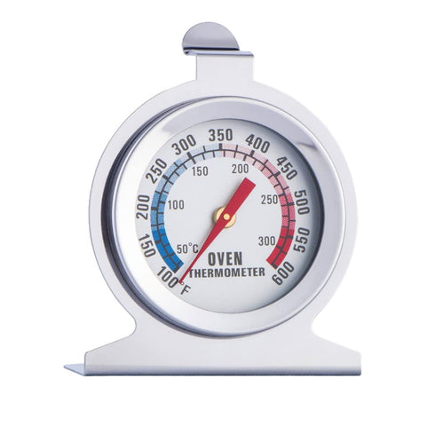 JZK Stainless Steel Dial Oven Thermometer for Fan Oven/aga/Gas Oven, Kitchen Oven Temp Monitor, Gas Oven Temperature Gauge, Oven Thermostat Replac...