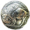 Buffalo Nickel Buttons Metal 15mm 9/16" 8 Piece Set...