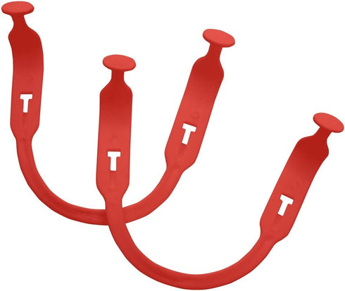 A&R Sports Hockey Helmet Ear Sling (Pair), Red...