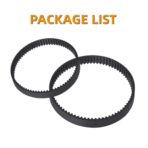 Replacement Belt Set for Bissell ProHeat 2X Revolution Pet Carpet Cleaner Model 1548 1551 1551W 1550 Series, Replace Parts 1606419 and 1606418...