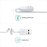 TUSITA 10-ft. Indoor Magnetic Charging Cable Compatible with Arlo Ultra 1 2, Pro 3 4 5 2K - 3M, White...