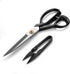 Dressmaking Scissors (9'', White) - Dressmaker Fabric Sewing Shears - Tailor's Scissors for Cutting Fabric, Leather PD-001-R9-W...