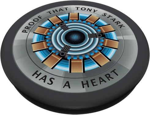 Marvel Avengers Endgame Tony Stark Has a Heart PopSockets Adhesive PopGrip...