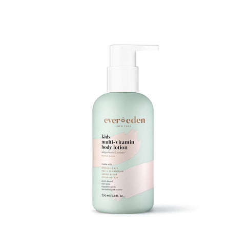 Evereden Kids Multi-Vitamin Body Lotion (6.8 fl.oz., Melon Juice): Plant-Based, Natural & Non-Toxic Moisturizing Kids Lotion | Nourishing & Protec...