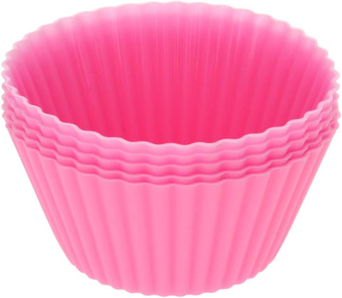 Utoolmart Silicone Cupcake Baking Cups, Reusable Cupcake Liners, Non-stick Cake Baking Muffins Mold for Party Halloween Christmas Bakery Molds Sup...