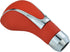 Leather Gear Shift Knob Car Shifter Lever Head Weighted Stick Lever Handle for Most Manual Automatic Vehicles (Red)...