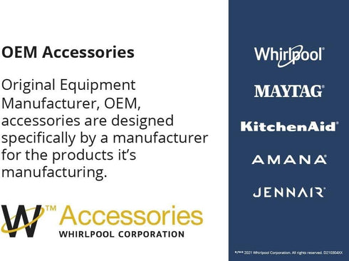 Whirlpool W10740584 Genuine OEM Fabric Softener Dispenser For Washers – Replaces 4282122, PS11702909