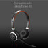 Global Teck Cushions Jabra Evolve 20, 30, 40, 65 Headsets, Leather Cushion Replacement Kit #GTW 6600-02...